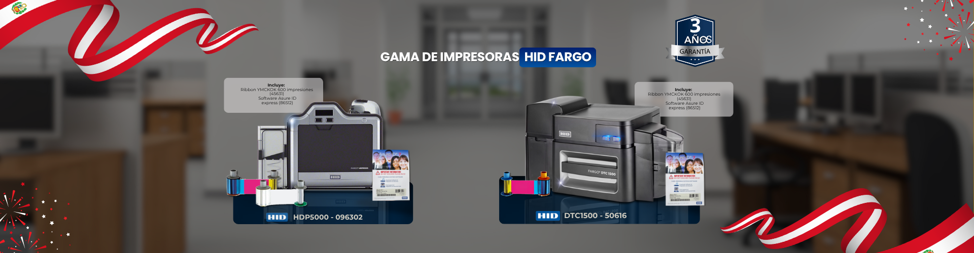 IMPRESORAS DE FOTOCHECK FARGO HID